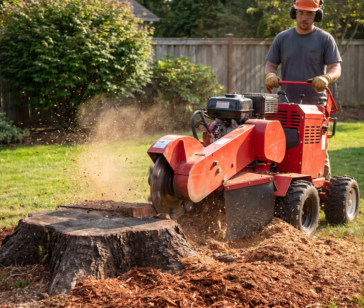 8 Stump Grinding