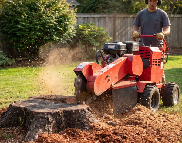 8 Stump Grinding